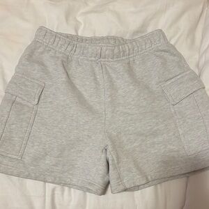 TNA Light Gray Cargo Shorts